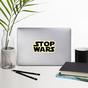 Stop Wars Sticker