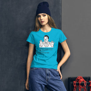 Science is True T-Shirt (Fitted for Women)